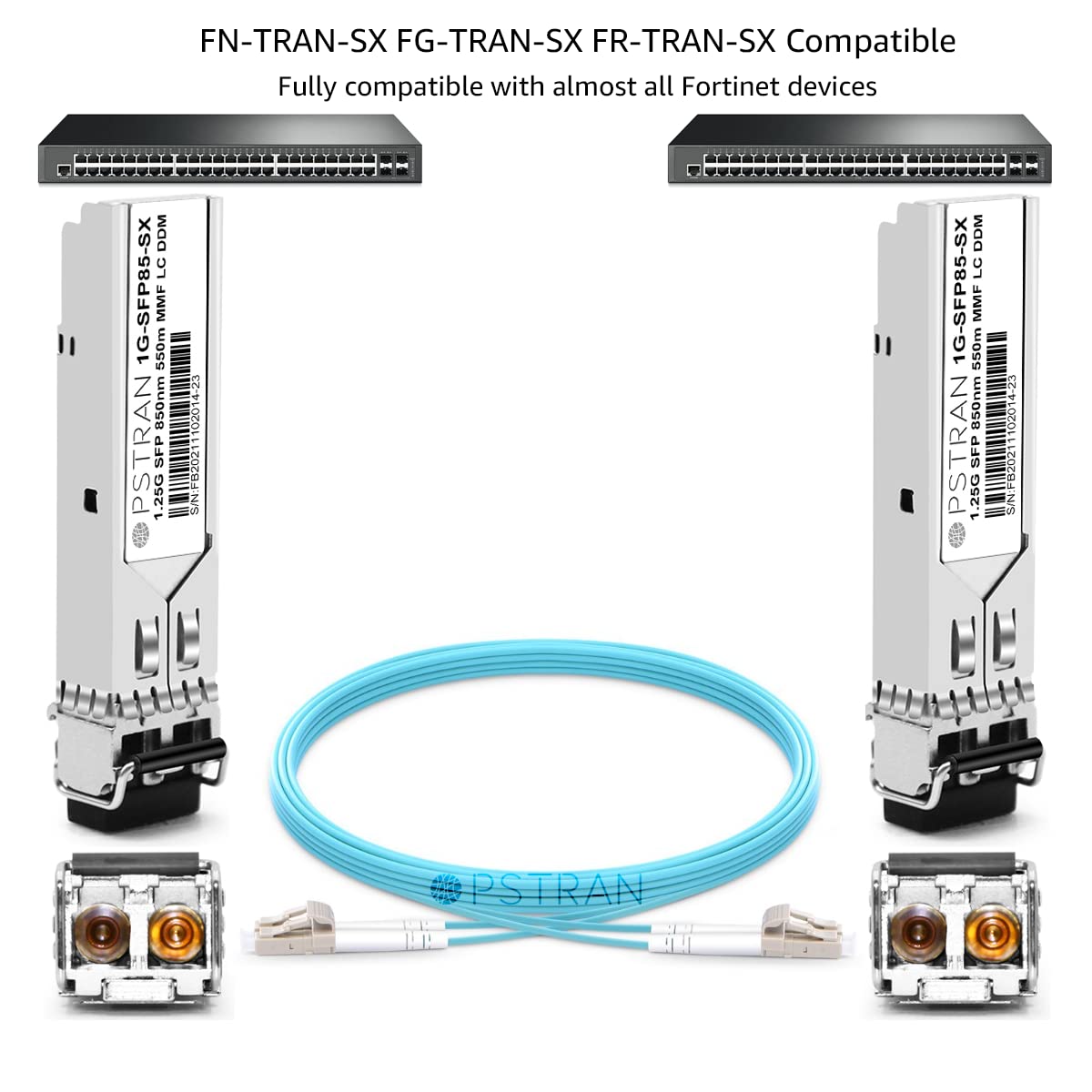 Amazon.co.jp: OPSTRAN 1000BASE-SX SFP 光トランシーバーモジュール